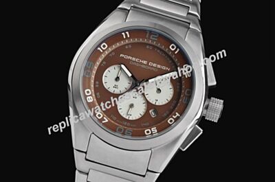 Porsche Design P’6620 Dashboard Chronograph 42mm Date-just  2-Tone   Sports Watch 