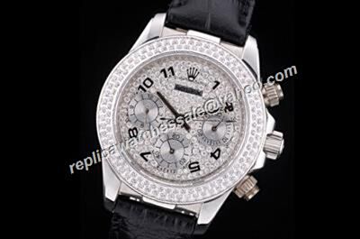 Rolex 116599 Tbr Pearlmaster Paved Diamonds Daytona Cosmograph White Gold Watch 
