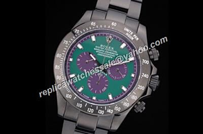 Professional Rolex  116508 Green Dial Auto Daytona 1992 Special Winner Oyster Watch