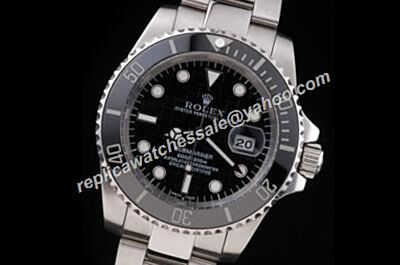 Rolex Submariner 114060-97200 Black Bezel Ceramic Cerachrom White Gold Watch