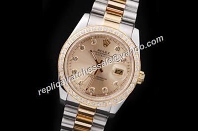Swiss  Rolex Pearlmaster Datejust 116243 Gold Mens Watch 