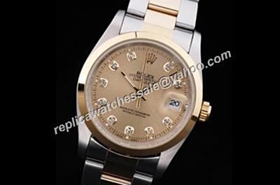 Cheap  Rolex Diamond 126303 Datejust Yellow Gold Mens 2-Tone Watch 