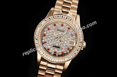 Nice Rolex ladies 179138R84138XR Pearlmaster Datejust Superlative Gold Watch