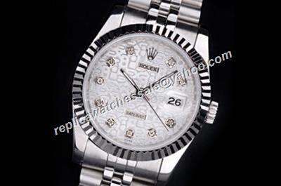 Rolex Datejust Diamond Oyster Prezzo Del men's White Watch Present UK