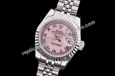 Rolex Datejust 116234 Oyster Perpetual Uk Precio Pink Women's Watch 