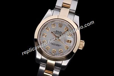 Rolex Oyster Perpetual 116201 Diamond Prezzo Del Datejust Grey Ladies Watch 