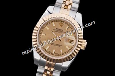 Rolex Datejust Lady Oyster 116333 Perpetual Prezzo Del Gold Watch 