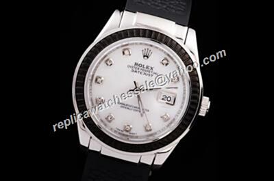 Rolex Datejust Oyster Diamond Perpetual Superlative  White Watch 