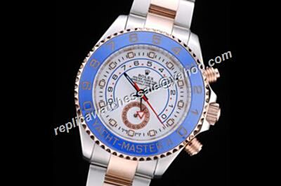 Rolex Yacht-Master II 18k Rose Gold Crown Automatic Mens Watch 