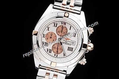Breitling Chronomat Ref IB011012/Q567/375C Extra Big Markers Date Bracelet Watch 