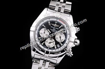  Breitling AB01442J/BD26/102W/A18D.1 Chronomat 41MM  24 Hours Silver Watch