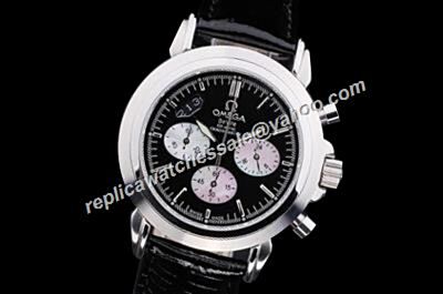  Omega De Ville co-axial chronometer 4841.50.31 Date 2-Tone 24 Hours Watch 