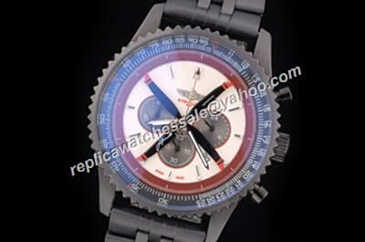  Breitling Navitimer A24322 World Football Chrono Mens 47mm Pilot's Bezel Watch 