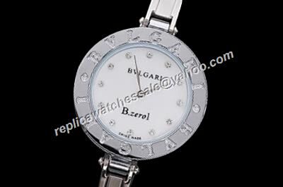  Bvlgari B.Zero1 MOP Face Diamond Markers Bracelet  Watch 