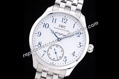 2017 IWC Portuguese  Minute Repeater 7 Days All Silve Steel Bracelet Watch 