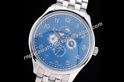 Cheap IWC IW502121 Portuguese Complication precio Special Blue Perpetual Calendar  Watch Rep