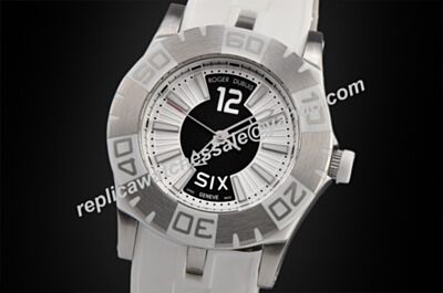 Roger Dubuis Easy Diver 24 Hours Edition Mens White Gold Skeleton Watch