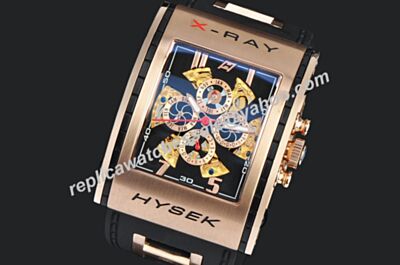 Jorg Hysek X-Ray Tourbillon Perpetual Calendar Rose Gold  Chrono Watch