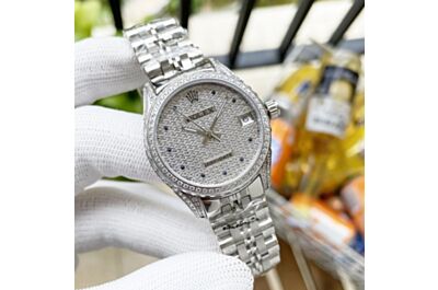 Rolex Boutique Datejust 316 Stainless Steel Case Mineral Super Strong Mirror Diamond Bezel Couple  Watch