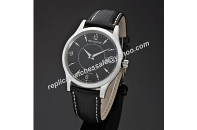Jaeger-LeCoultre Master Memovox Swiss Auto Movement 40MM Date Black Watch JJ062
