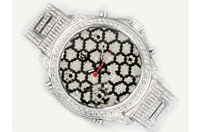 Cheap JACOB & CO Five Time Zone Pattern Diamonds Face Women's Wristwatch Copy