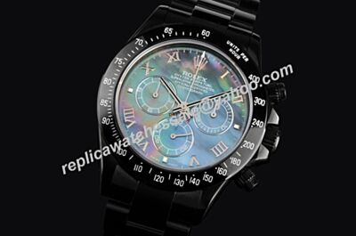 Rolex Ltd Edition Swiss Movement Daytona Mop Face Pxd Watch LLS111