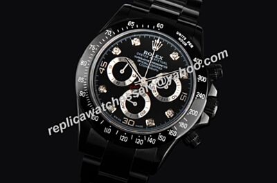 Rolex Swiss Made All Black Design Daytona Pxd Limited Chorono Watch LLS112
