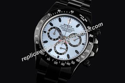 New Swiss Rolex Ltd PXD Edition Daytona Blue Dial 40mm Watch LLS117
