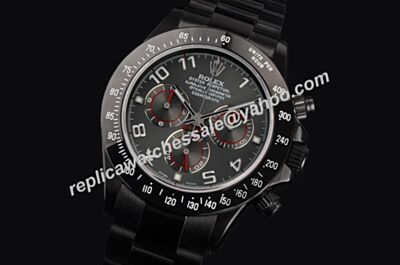 Rolex Ref 116520 Swiss Made Limited Edition Daytona PXD All Black Oyster Watch LLS122