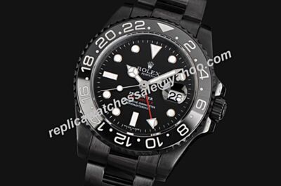 Rolex Swiss GMT-MASTER II 16710 40mm Pro-Hunter Black Ceramic Bezel Watch LLS202
