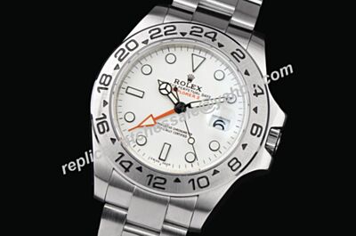 Swiss Made Rolex 216570 Explorer Ii Steel White Dial Mens Automatic Watch LLS337