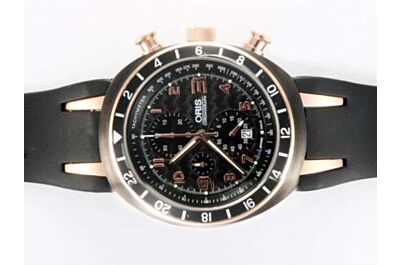 Oris Williams TT3 Chronograph titanium 677.7590.77.64.RS Date Rose Gold Watch 